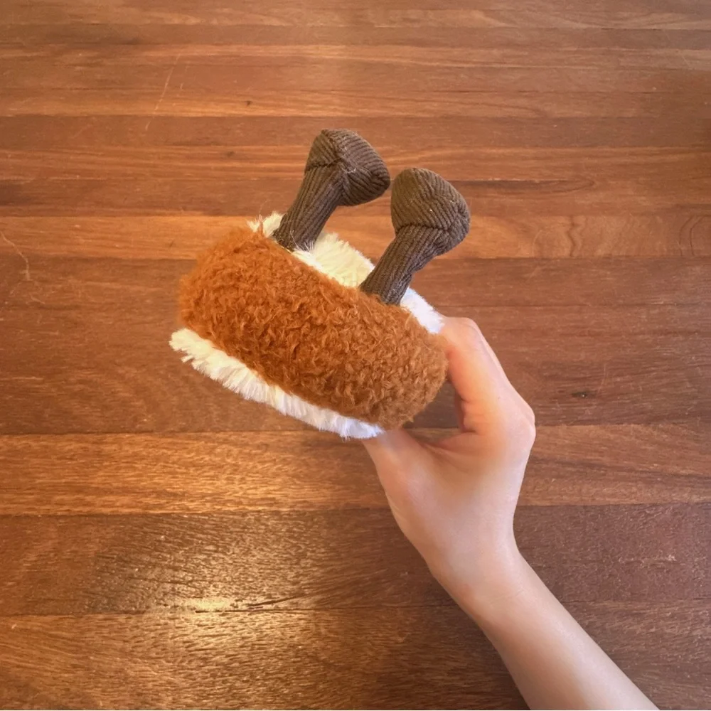 Cute Toast Plush Keychain Kawaii Bread Charm Bag Pendant New Soft Gift